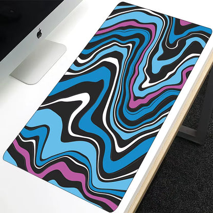 Strata Liquid Mouse Pad Computer Laptop Anime Keyboard Mouse Mat Mousepad Keyboards Gamers Decoracion Desk Mat