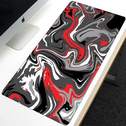 Strata Liquid Mouse Pad Computer Laptop Anime Keyboard Mouse Mat Mousepad Keyboards Gamers Decoracion Desk Mat