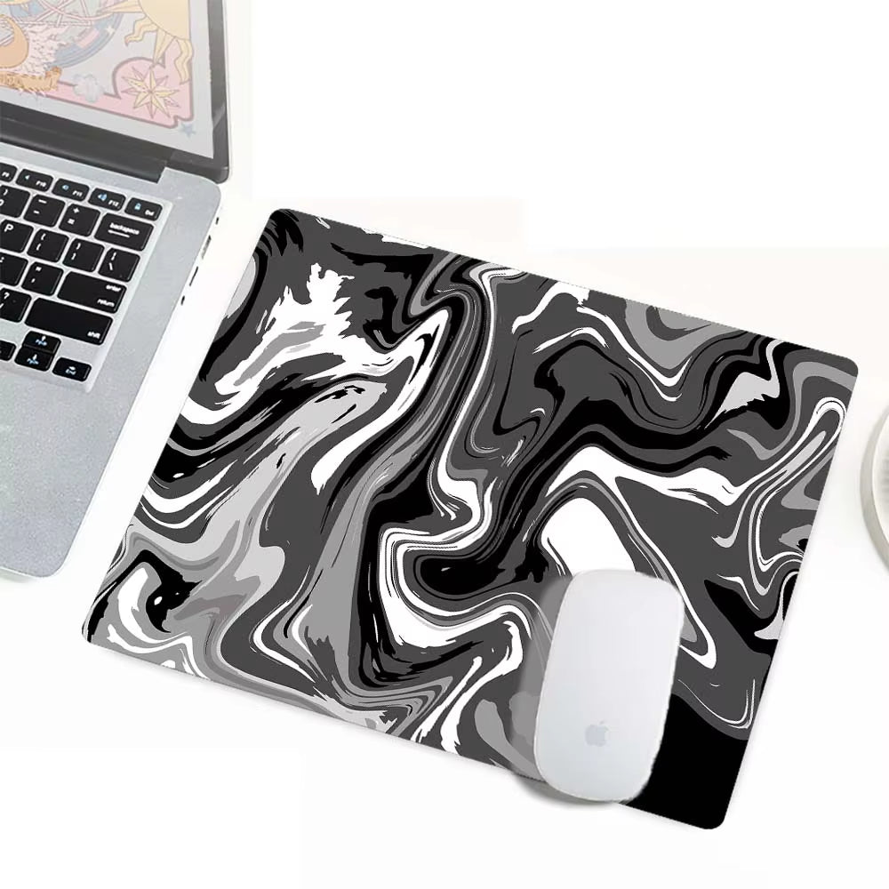 Strata Liquid Mouse Pad Computer Laptop Anime Keyboard Mouse Mat Mousepad Keyboards Gamers Decoracion Desk Mat