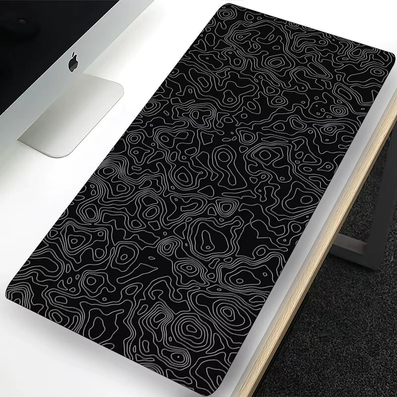 Strata Liquid Mouse Pad Computer Laptop Anime Keyboard Mouse Mat Mousepad Keyboards Gamers Decoracion Desk Mat